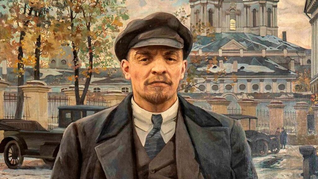 Vladimir Lenin Painting