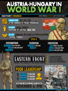 Austria-Hungary in World War I Infographic