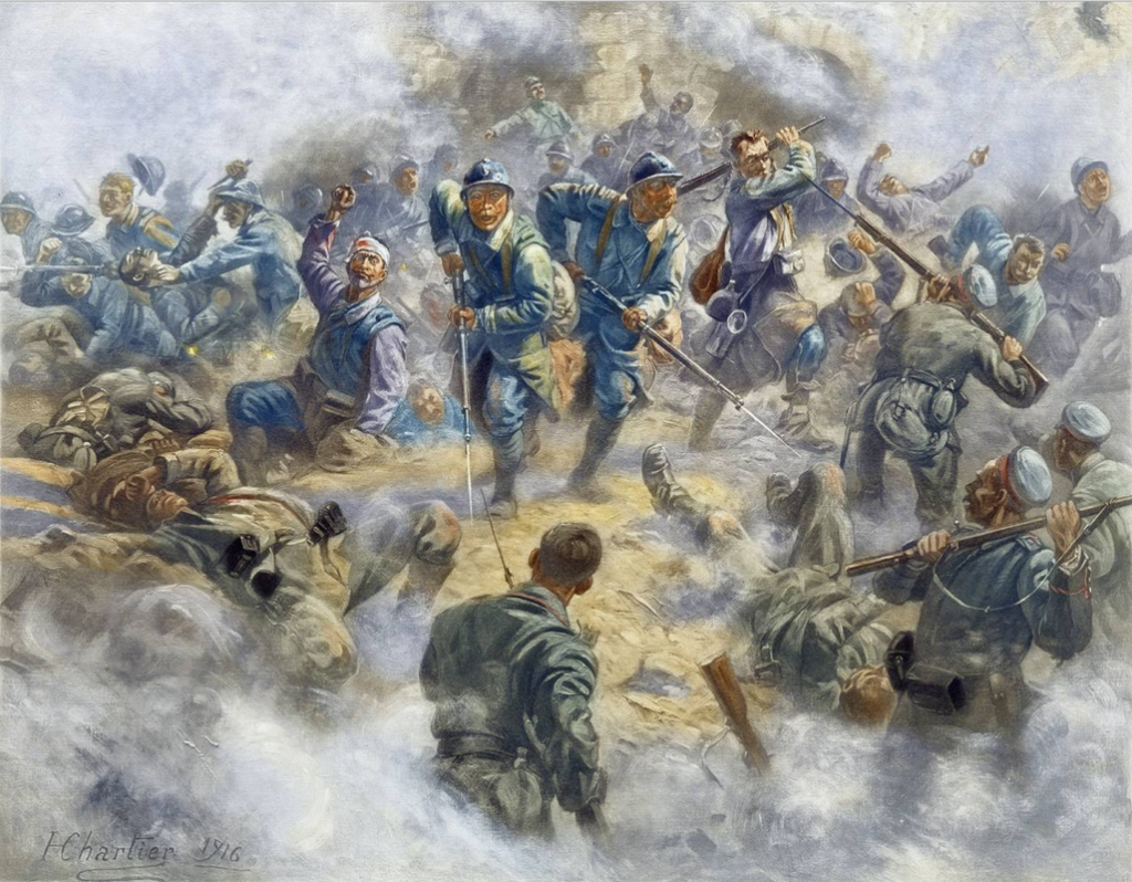 Battle of Verdun in World War I
