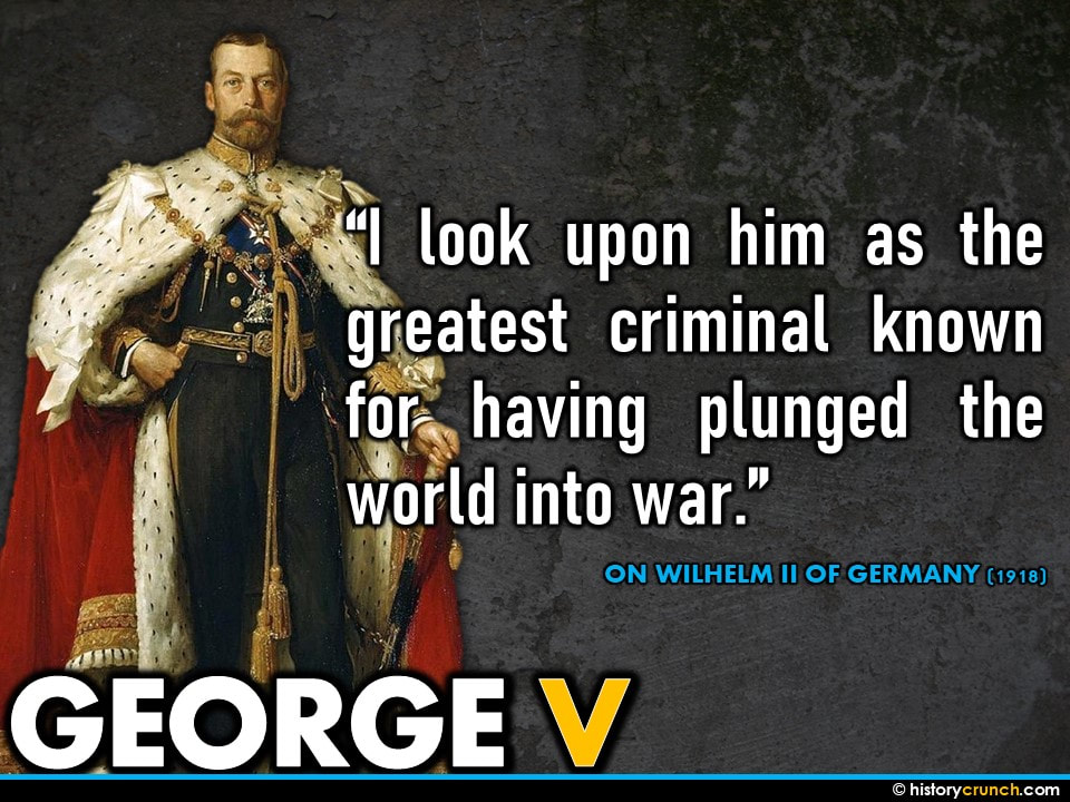 Britain in World War I George Quote