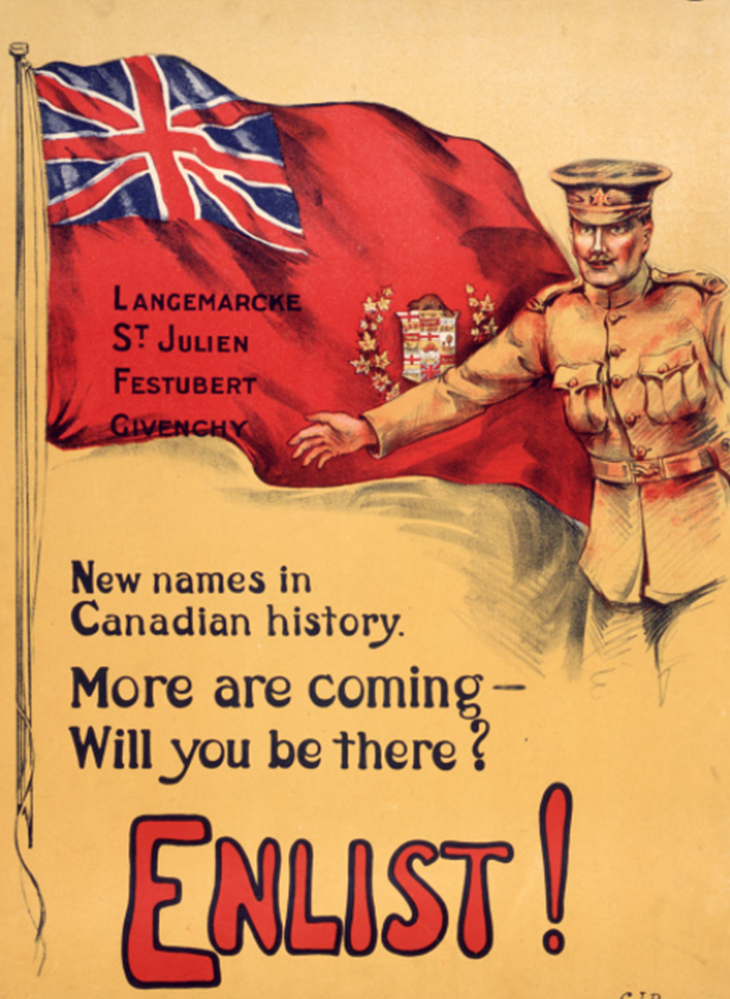 Canada WW1 Enlist