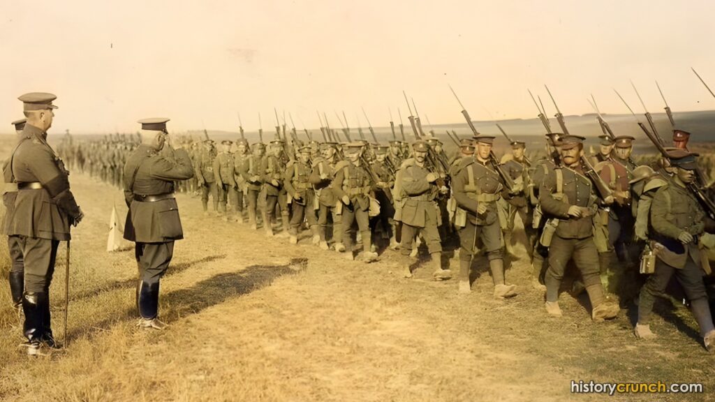 Canada in WW1 soldiers