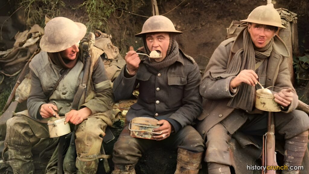 Daily Routine in the Trenches of World War I