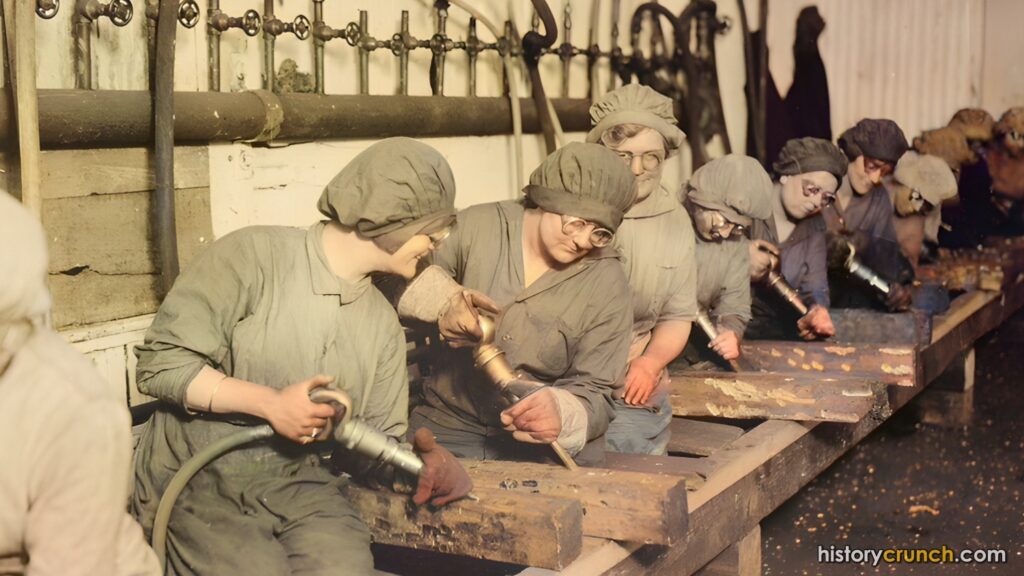 Women in World War I work