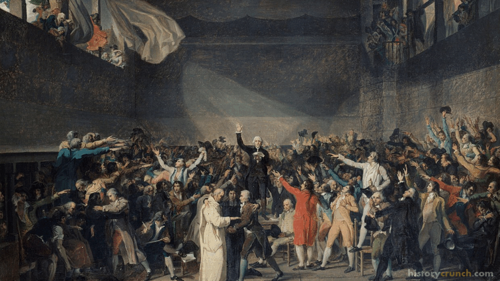 Tennis Court Oath French Revolution