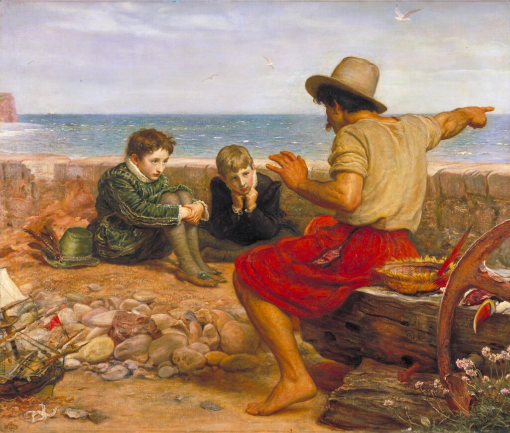The Boyhood of Raleigh 1870 by Sir John Everett Millais, Bt 1829-1896