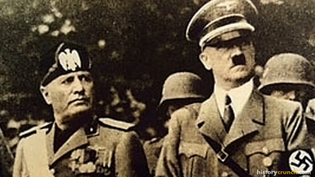 Adolf Hitler Benito Mussolini