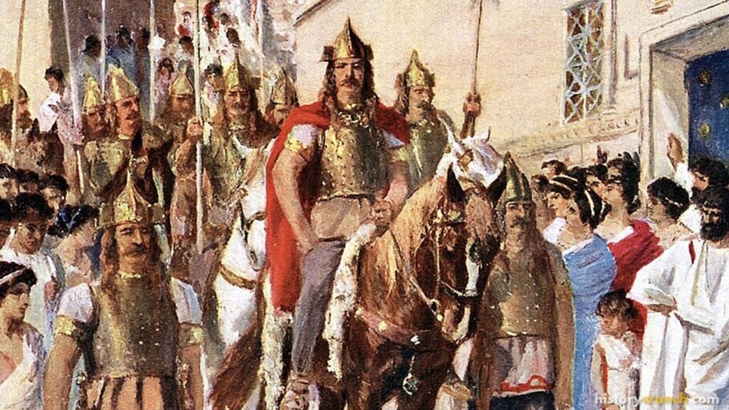 Collapse of Ancient Rome Germanic Tribes