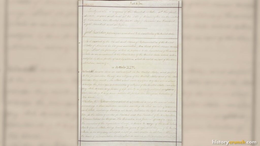 Fourteenth Amendment of the United States Constitution