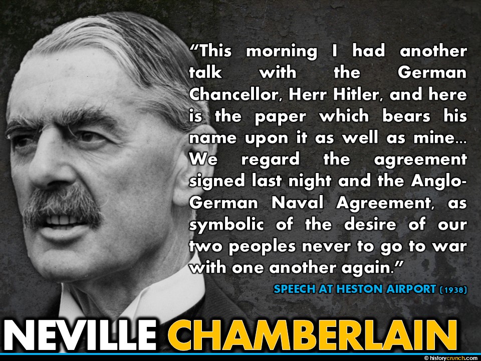 Neville Chamberlain Quote 1