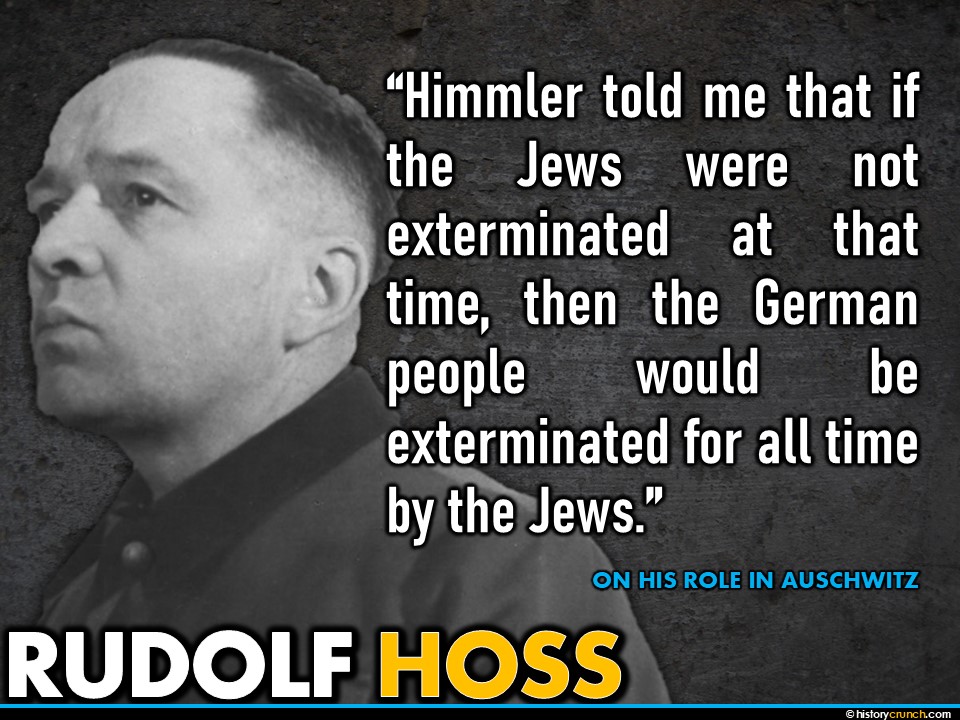 Rudolf Hoss Quote 2