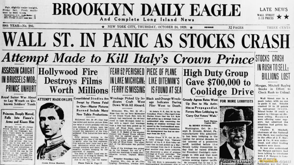 Stock Market Crash of 1929