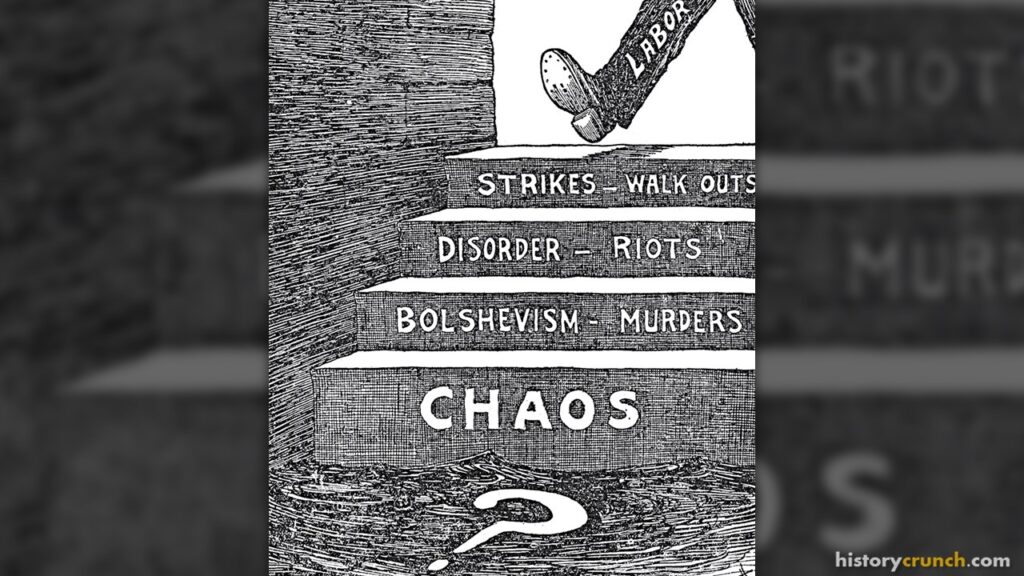 First Red Scare Cartoon