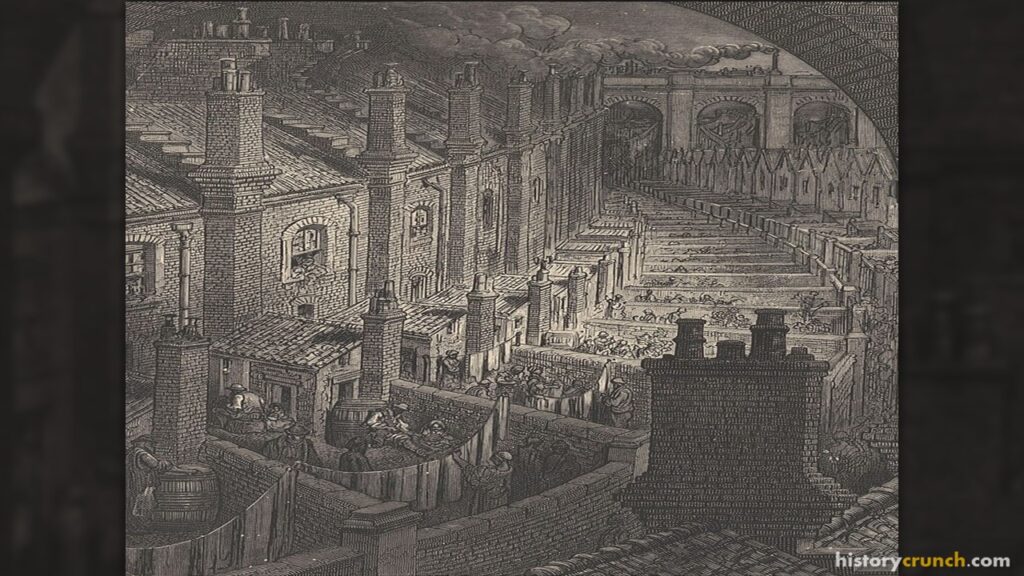 Living Conditions in Industrial Towns