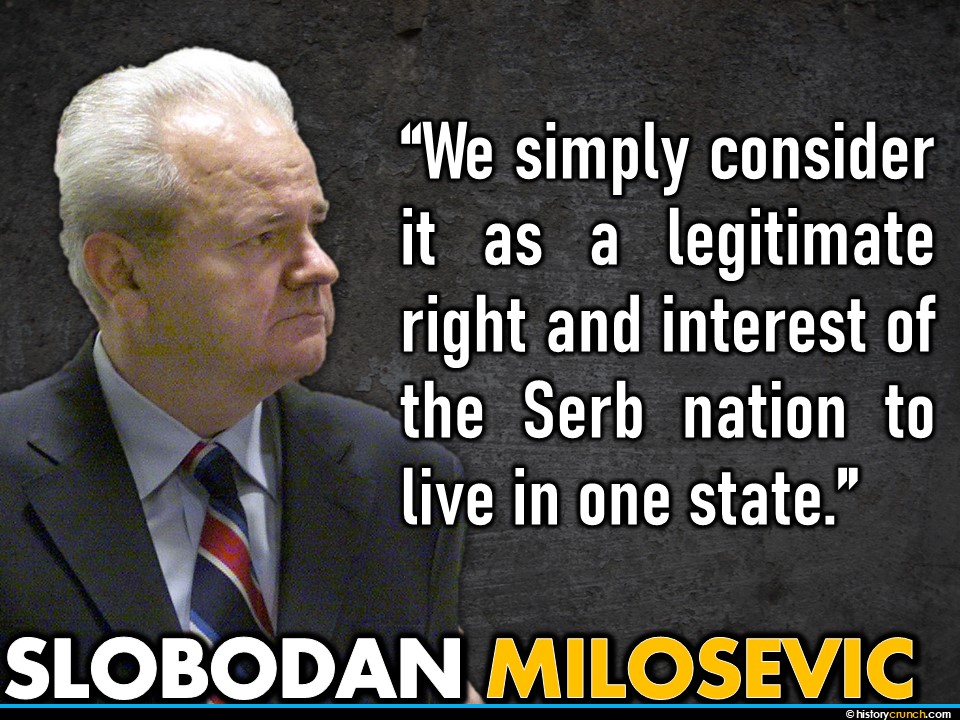 Slobodan Milošević Quote 1