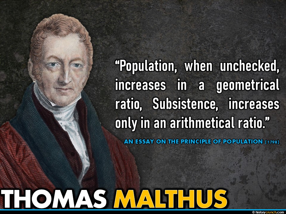 Thomas Malthus Quote 1