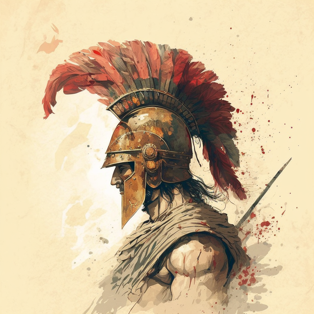 Ancient Greek Soldier Hoplite