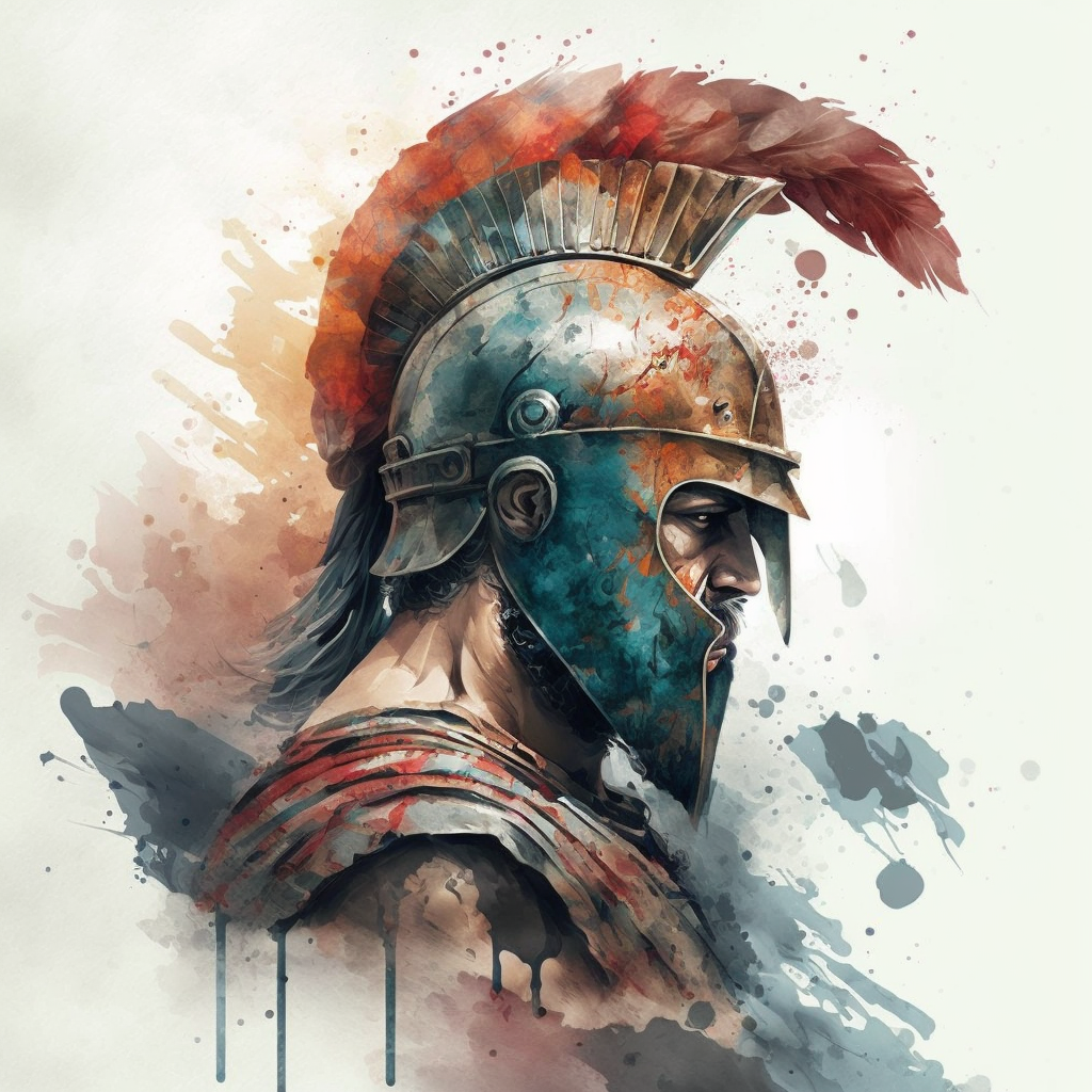 Sparta in Ancient Greece Soldier